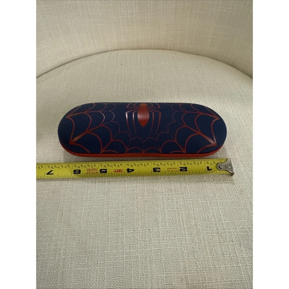 Marvel Spider-Man Eyeglass Hard Case Glasses Storage Used Clamshell